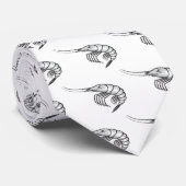 深刻なエビ ネクタイ (ロール)