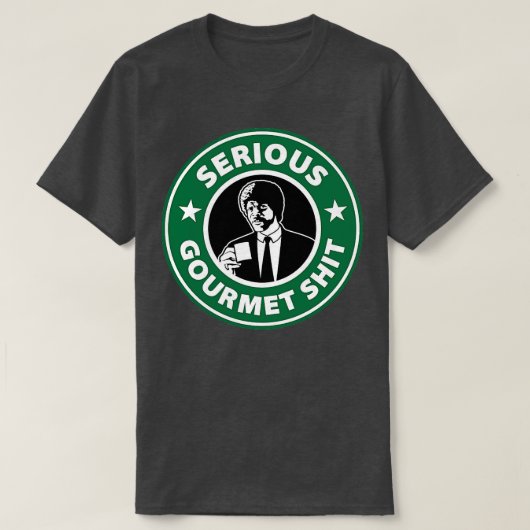 深刻なグルメ野球 Tシャツ (デザイン正面)