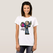 深刻なショッピングのワイシャツ Tシャツ (正面フル)