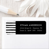 深刻なストライプ ラベル (インサイチュ)