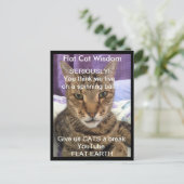 深刻なセバスチャンのはがき ポストカード (スタンド正面)