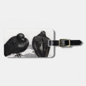 深刻なハト状態2012年 ラゲッジタグ (正面横)