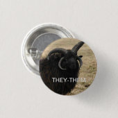 深刻なヤギとの"それらそれら" 缶バッジ (正面&裏面)