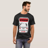 深刻な警告傷害を避けるために方法を教えないように Tシャツ (正面フル)