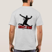 深刻なGoalkeeping -熱狂するなイヴァン! Tシャツ (裏面)