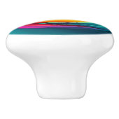 深化する渦巻き光錯覚 セラミックノブ (側面)