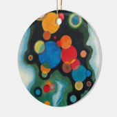 深化インパルス抽象芸術油オンキャンバスカンディンスキー セラミックオーナメント (左)