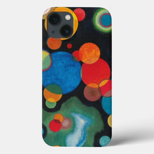 深化インパルス抽象芸術油オンキャンバスカンディンスキー Case-Mate iPhoneケース (裏面)
