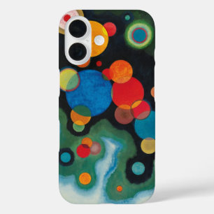 深化インパルス抽象芸術油オンキャンバスカンディンスキー iPhone 16ケース