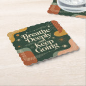 深呼吸して前に進もう ペーパーコースター (アングル)