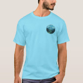 深呼吸して前に進もう Tシャツ (正面)