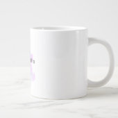 深呼吸しよう 🌿 ジャンボコーヒーマグカップ (右)
