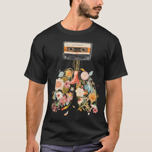 深呼吸しよう Tシャツ (正面)