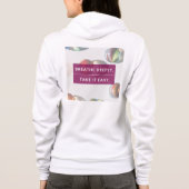 深呼吸する簡単 パーカ (裏面)