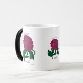 深呼吸のマグを取って下さい モーフィングマグカップ (正面左)