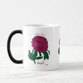 深呼吸のマグを取って下さい モーフィングマグカップ (左)