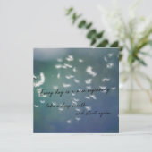 深呼吸5.25 x 5.25カード 招待状 (スタンド正面)