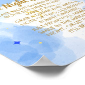 深夜おむつキラキラ小さな星 ポスター (角)