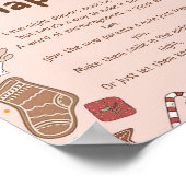 深夜おむつクリスマスベビーシャワーゲーム ポスター (角)