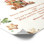 深夜おむつクリスマスベビーシャワーゲーム ポスター (角)