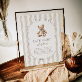 深夜おむつゲームサインを待つことができる ポスター