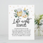 深夜おむつサインベビーが緑を醸造している 招待状 (スタンド正面)