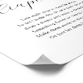 深夜おむつシャワーゲームサイン ポスター (角)