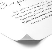 深夜おむつシャワーゲームサイン ポスター (角)