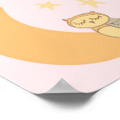 深夜おむつデューティのサイン赤ちゃんシャワーゲーム ポスター (角)