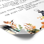 深夜おむつリトルカボチャ赤ちゃんシャワーゲーム ポスター (角)