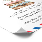 深夜おむつ思考ベビーシャワー活動 ポスター (角)