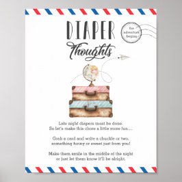 深夜おむつ思考ベビーシャワー活動 ポスター