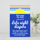 深夜おむつ来ここ息子の赤ちゃんシャワー (スタンド正面)