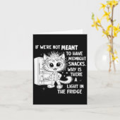 深夜にスナックを食べる運命にないのなら カード (黄色い花)