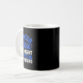 深夜のがん、早発がん – World Cancer コーヒーマグカップ (正面左)