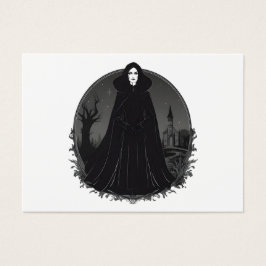 深夜のゴシック様式のセーレムウィッチ