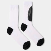 深夜のゴシック様式のセーレムウィッチ ソックス (右)