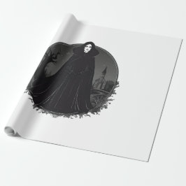 深夜のゴシック様式のセーレムウィッチ ラッピングペーパー