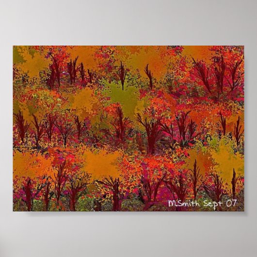 深夜のシャープチェダーチーズ焼き ポスター (正面)