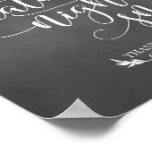 深夜の軽食の好意のサイン ポスター (角)