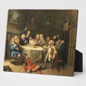 深夜モダンの会話 フォトプラーク (側面)