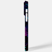 深夜光性花デザイン Case-Mate iPhoneケース (裏面 / 左)