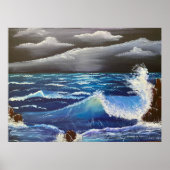 深夜波 ポスター (正面)