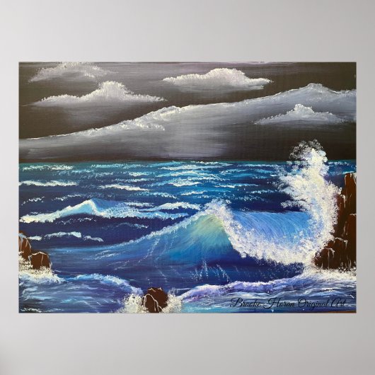 深夜波 ポスター (正面)