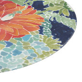 深夜花模様III カッティングボード (角)