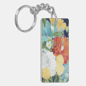 深夜花模様III キーホルダー (正面左)