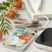 深夜花模様III キーホルダー (正面右)