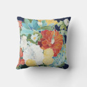 深夜花模様III クッション (裏面)