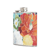 深夜花模様III フラスク (左)