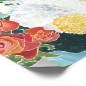 深夜花模様III ポスター (角)